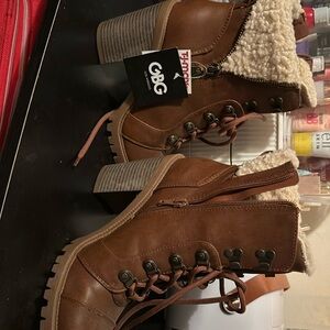Brand new heeled booties